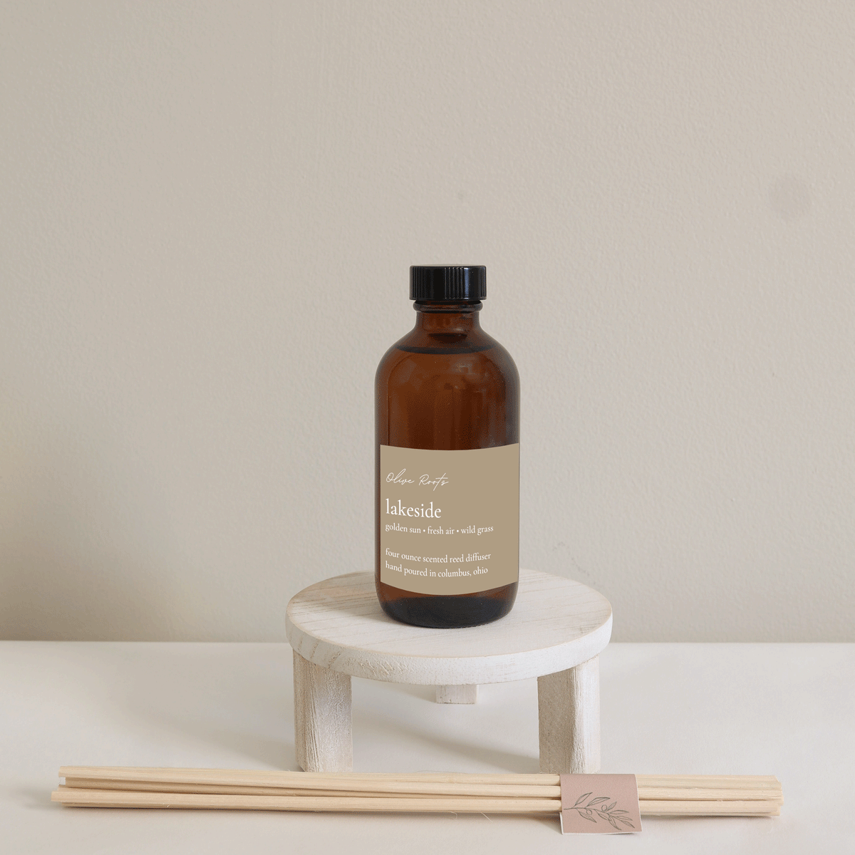 Lakeside Reed Diffuser Olive Roots