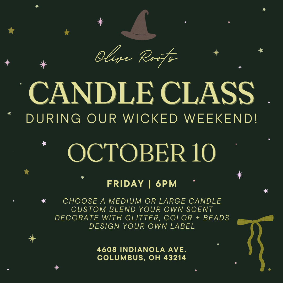 Wicked Weekend Candle Class 10/10