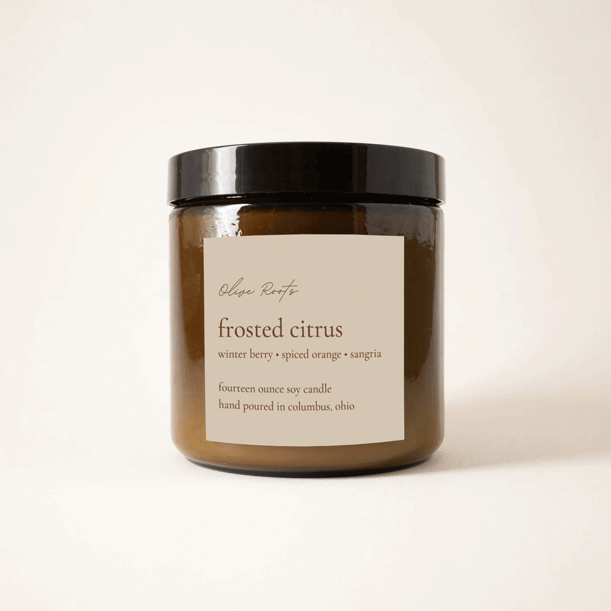 Frosted Citrus Soy Candle