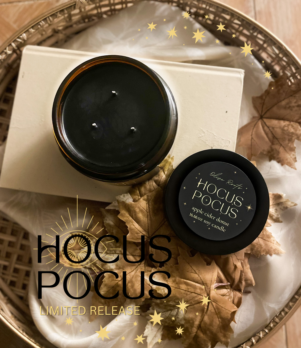 Hocus Pocus Black Candle