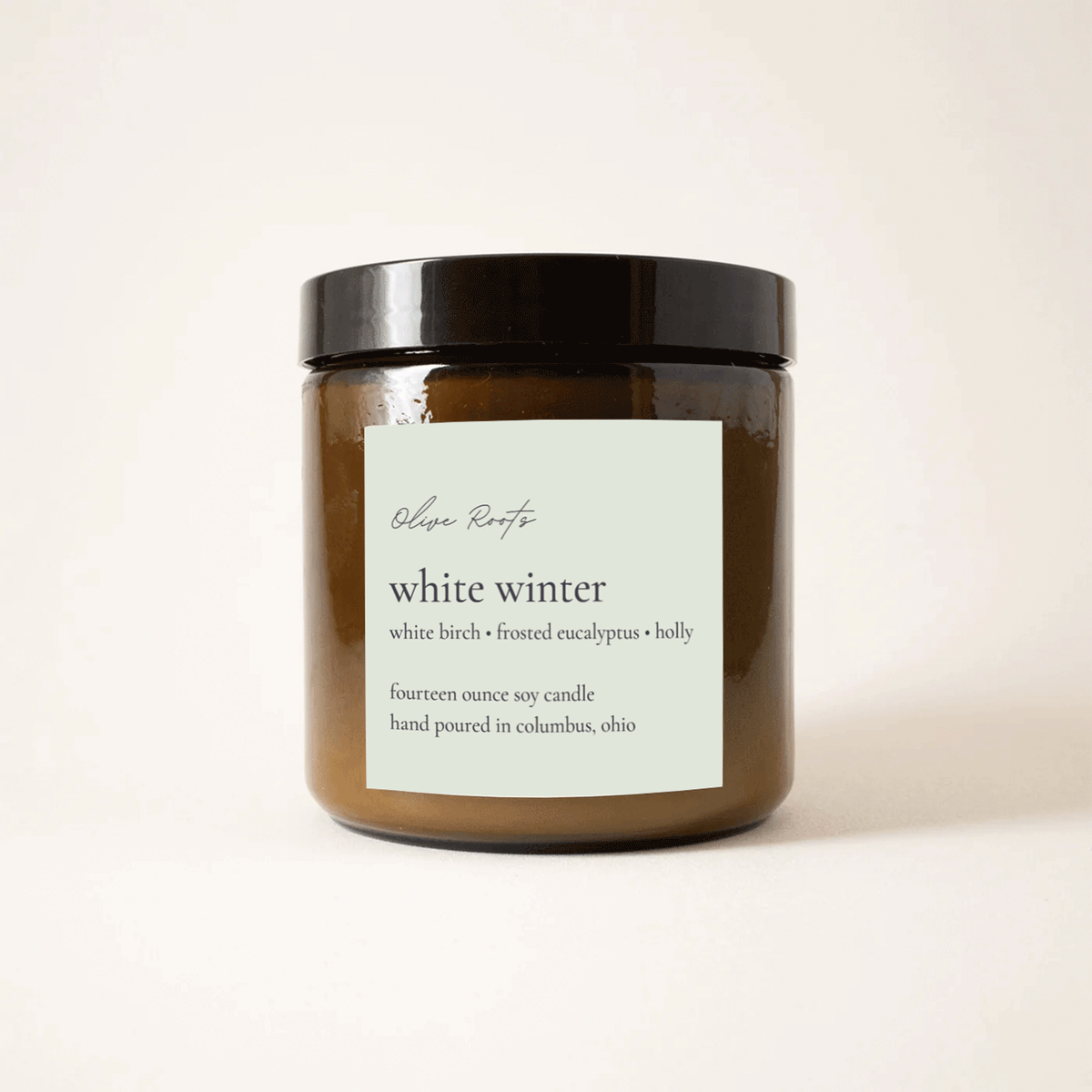 White Winter Soy Candle