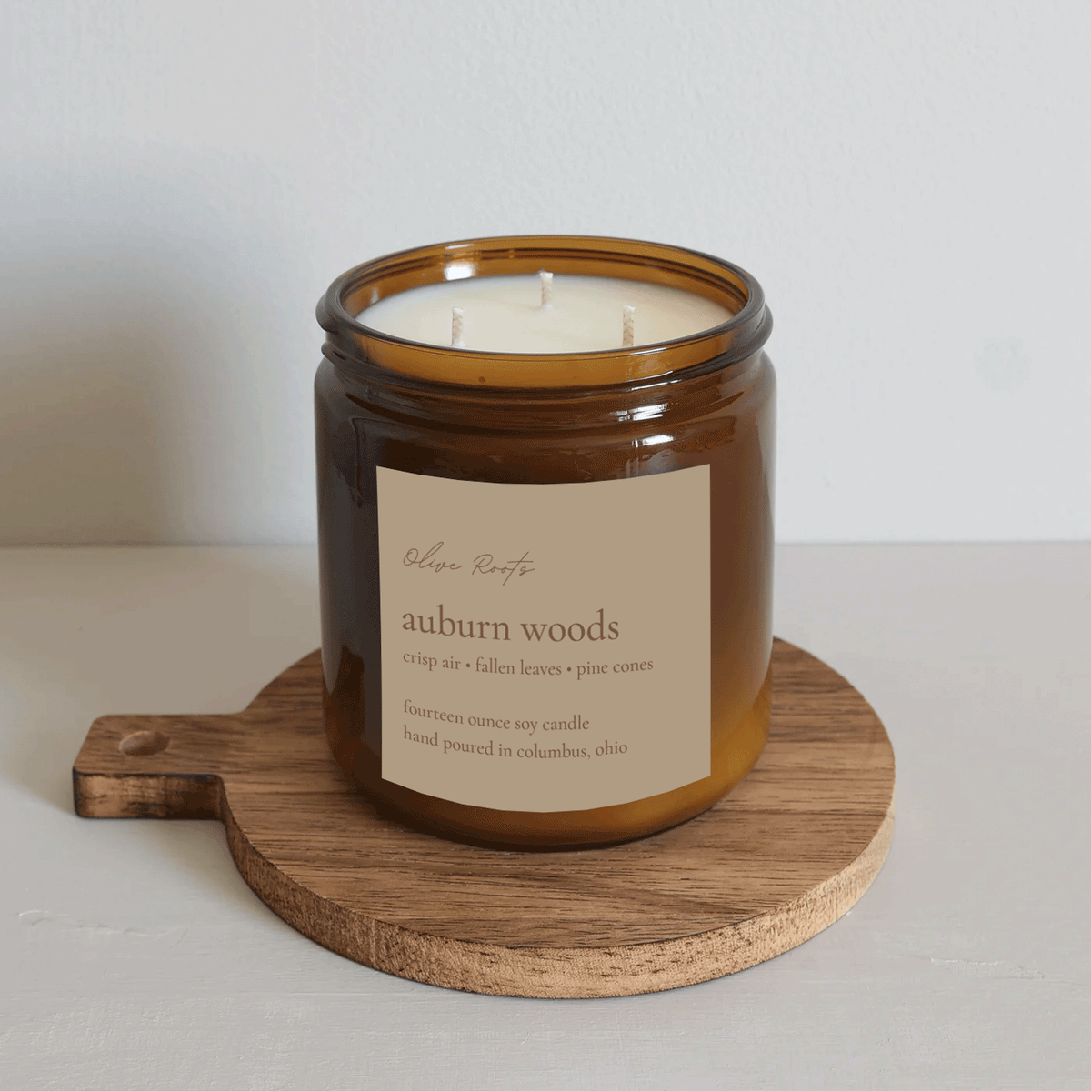 Auburn Woods Soy Candle