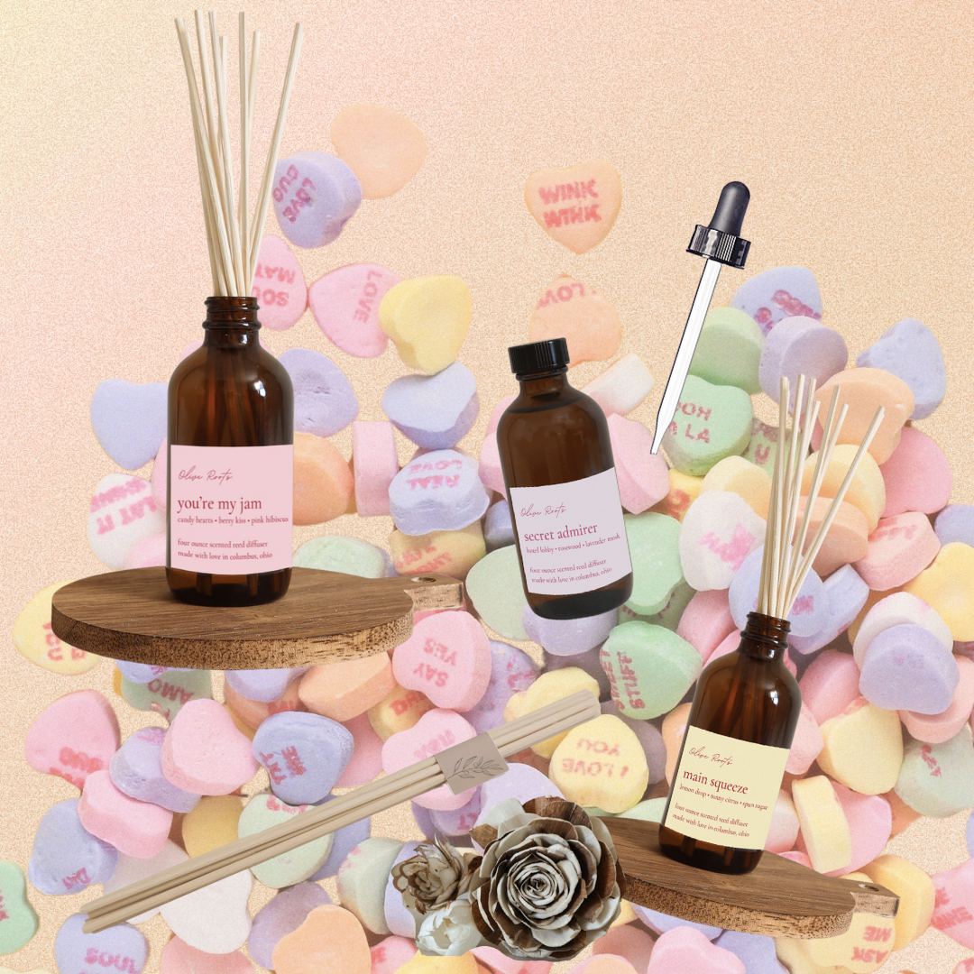 Candy Hearts Reed Diffusers