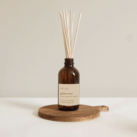Golden Waves Reed Diffuser